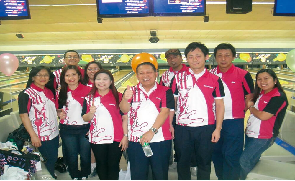 ROHM Mechatech Philippines bowling tournament participants
