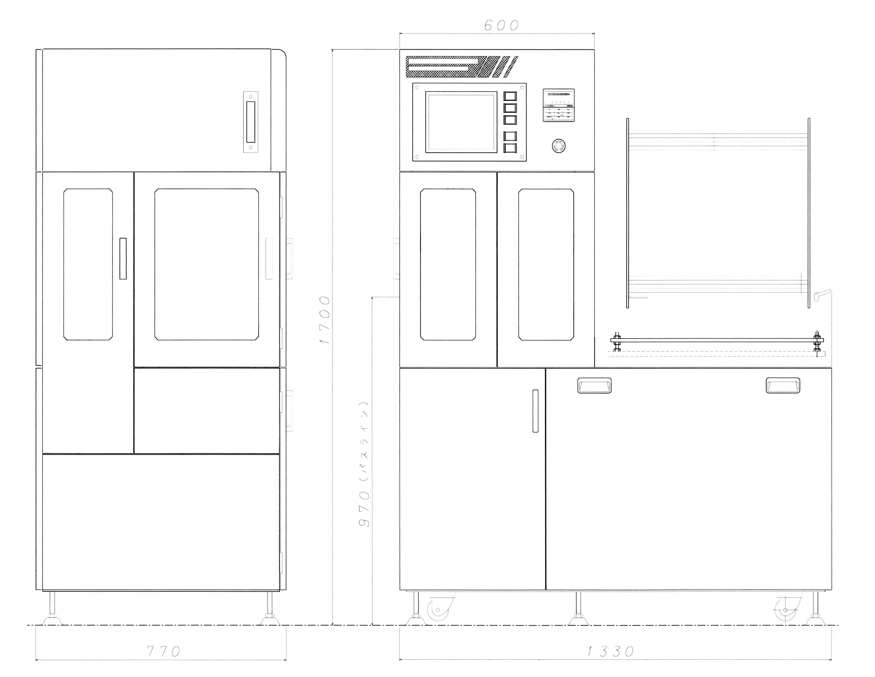 drawing（Lead Frame processing equipment Fusion MTF2）